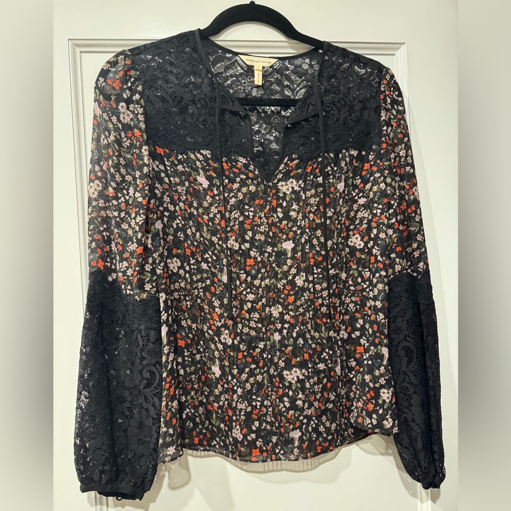 Rebecca Taylor silk top size 6